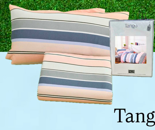 Tango Cotton Bedsheet Set with Full Pillow Covers - Soft & Premium Feel
