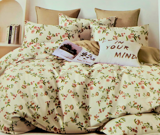 Sky Homes (1+2) Bedsheet Set