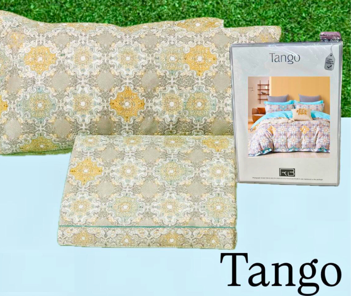 Tango Light Floral Bedsheet Set – Subtle Elegance and Timeless Comfort