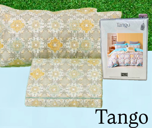 Tango Light Floral Bedsheet Set – Subtle Elegance and Timeless Comfort