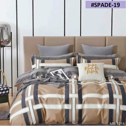 Tango Cotton Bedsheet Set with Full Pillow Covers - Soft & Premium Feel