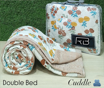 CUDDLE Double Bed – Ultrasonic Reversible Comforter Set