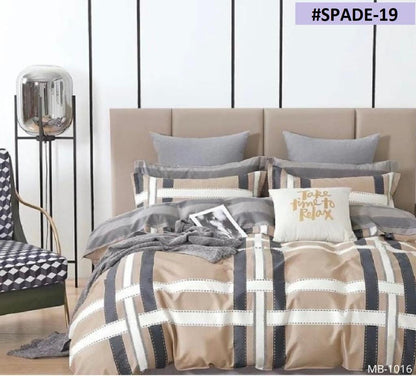 Tango Cotton Bedsheet Set with Full Pillow Covers - Soft & Premium Feel