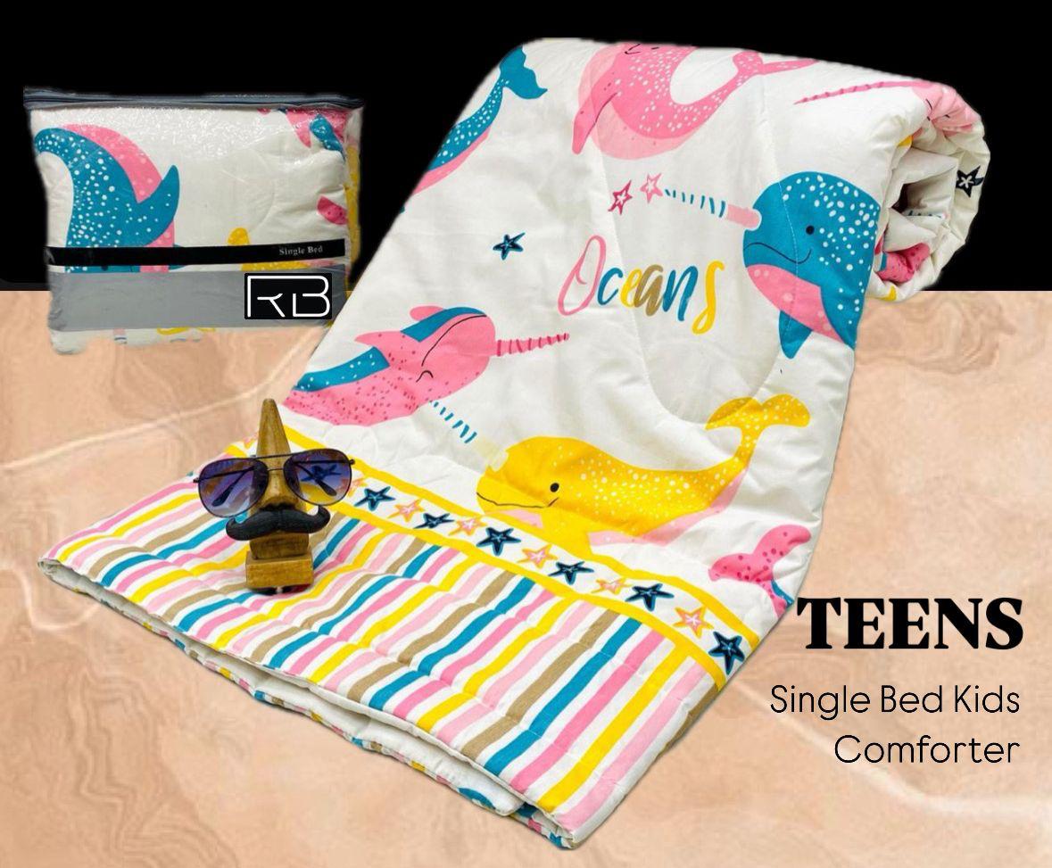 Teens Single Bed Kids Comforter - Dive Into Dreamland!