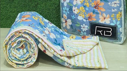 CUDDLE Double Bed – Ultrasonic Reversible Comforter Set