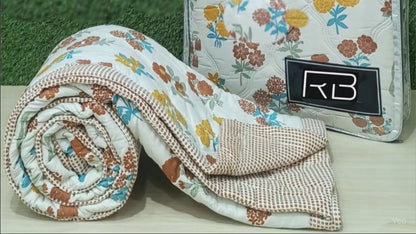 CUDDLE Double Bed – Ultrasonic Reversible Comforter Set